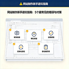 六盘水建站-网站制作新手避坑指南：5个最常见的错误与对策