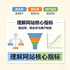 六盘水建站-理解网站核心指标:跳出率、转化率与用户粘性