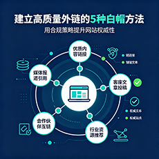 六盘水建站-建立高质量外链的5种白帽方法
